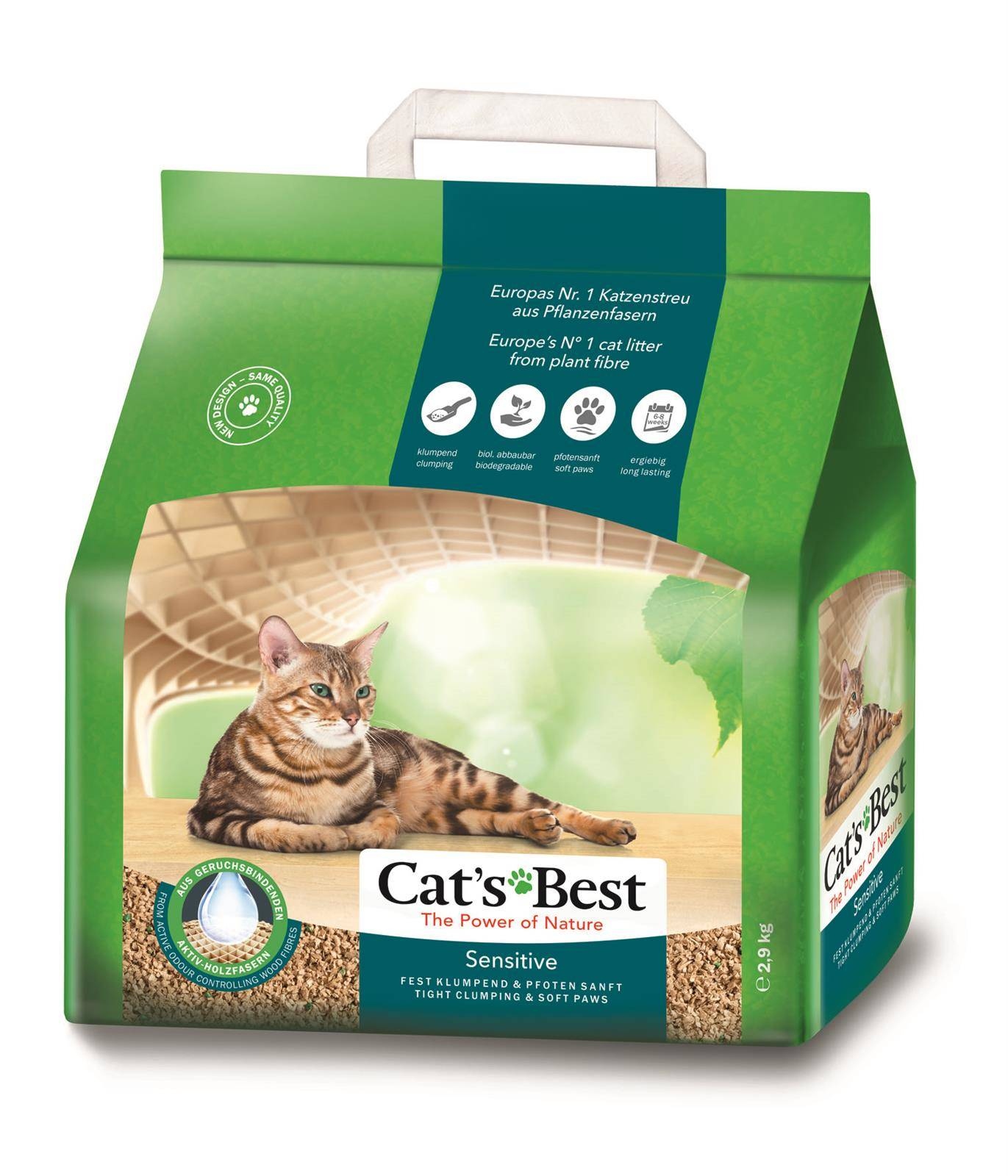 2x Cats Best Sensitive 8 l