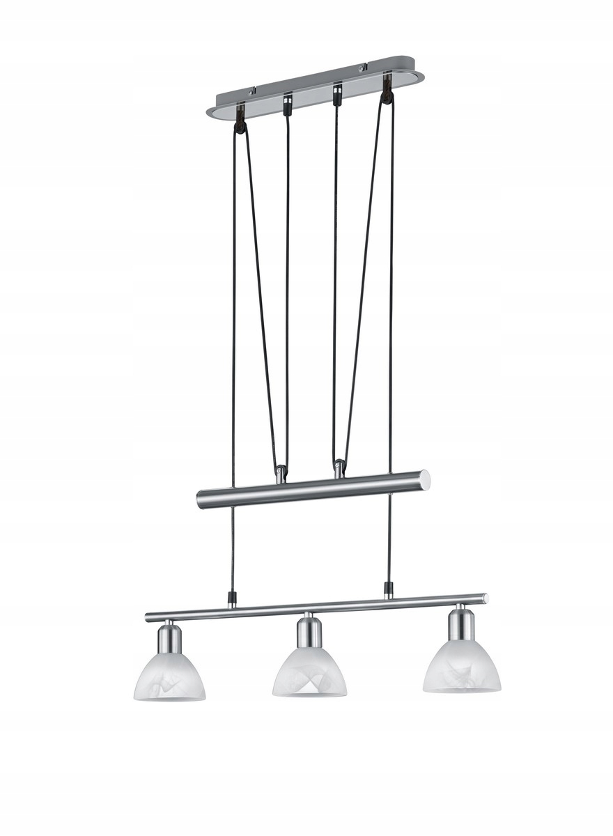Závěsná lampa Levisto stříbrná Trio