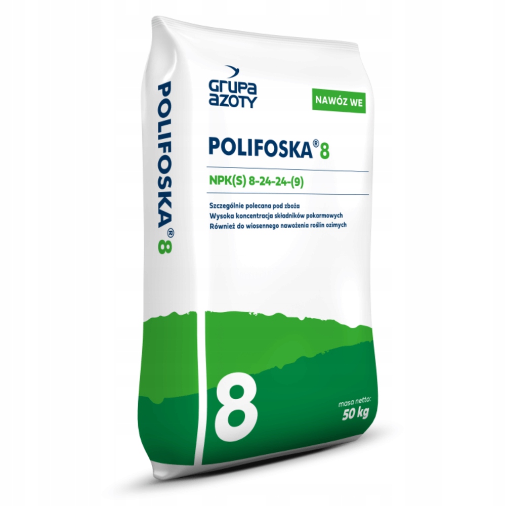 Nawóz wieloskładnikowy Polifoska 8 granulat 20 kg