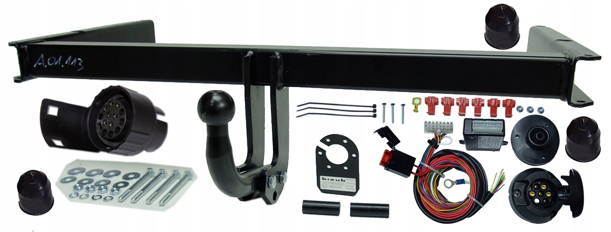 ГАК ТРАНСПОРТУВАЛЬНИЙ+МОДУЛЬ+7pin13p AUDI A4 B8 2007do2015