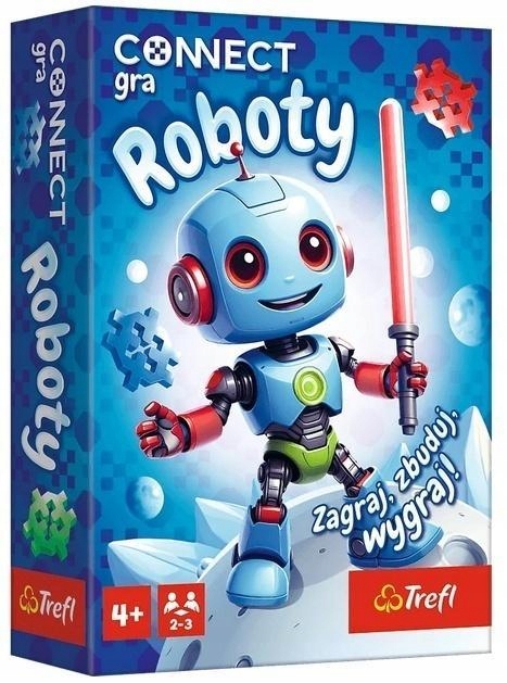 Gra Dla Dzieci Connect Roboty, Trefl