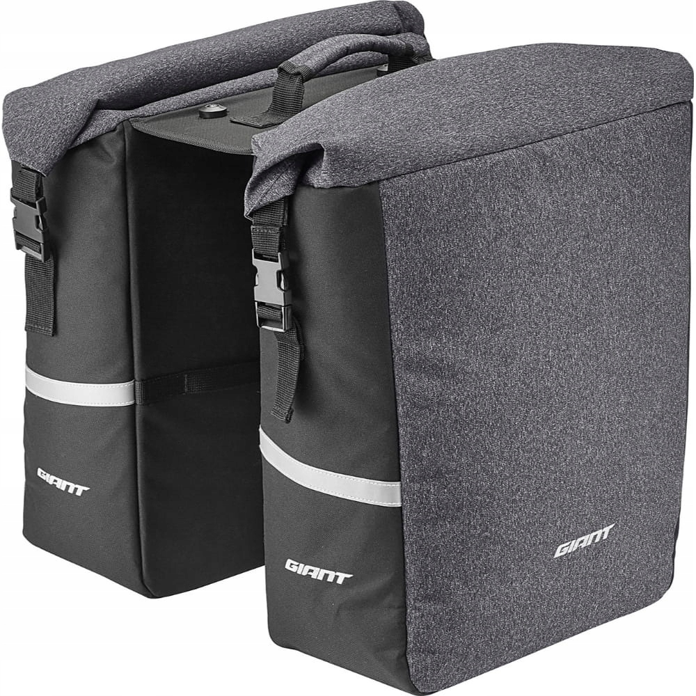 Sakwy tylne Giant Mik Pannier Bag 48L Szare