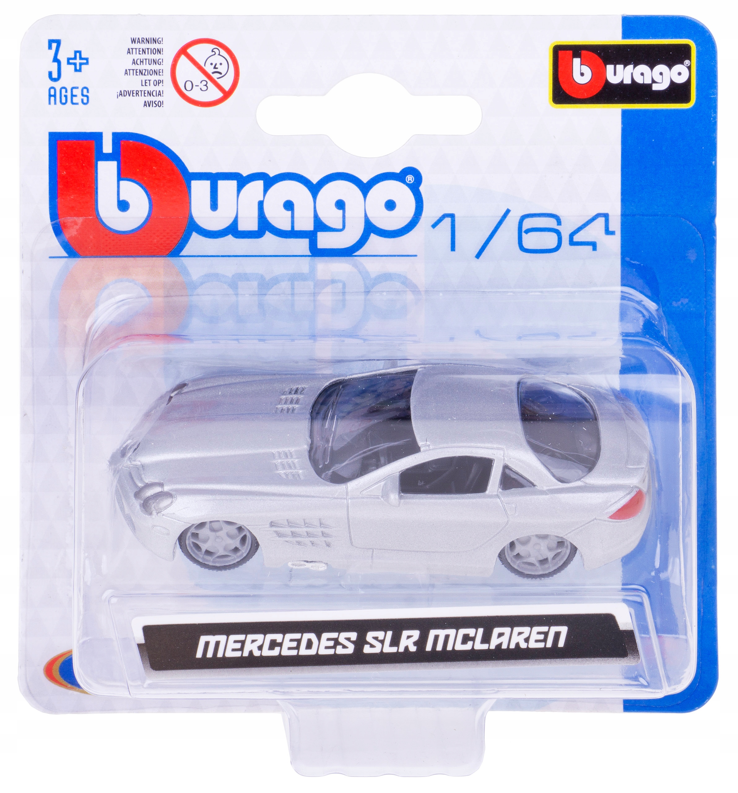 

Mercedes Slr Mclaren Resorak Metal 1:64 Bburago Sr