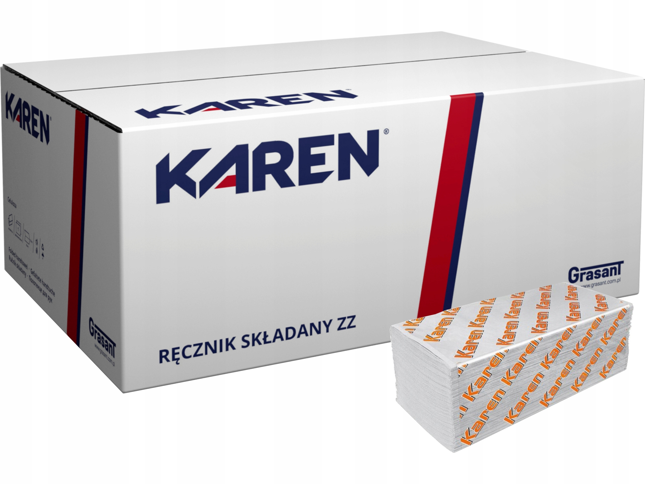 

Ręcznik papierowy Zz celuloza 23x25 20 szt