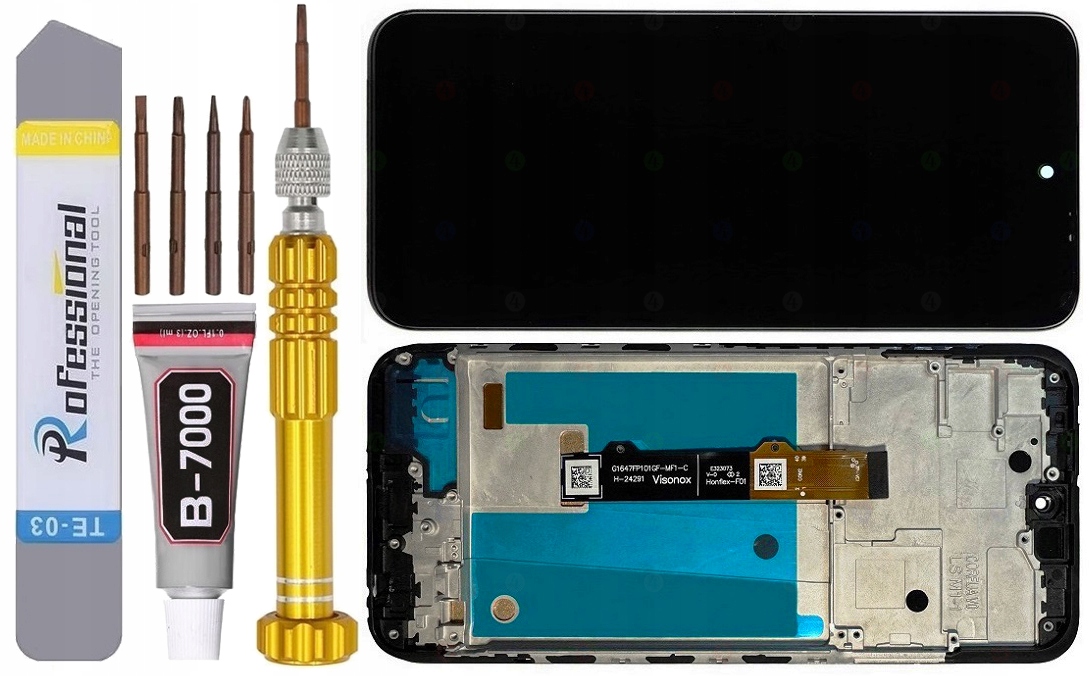 Motorola Moto G71 5G Incell LCD displej Ekran Rámeček