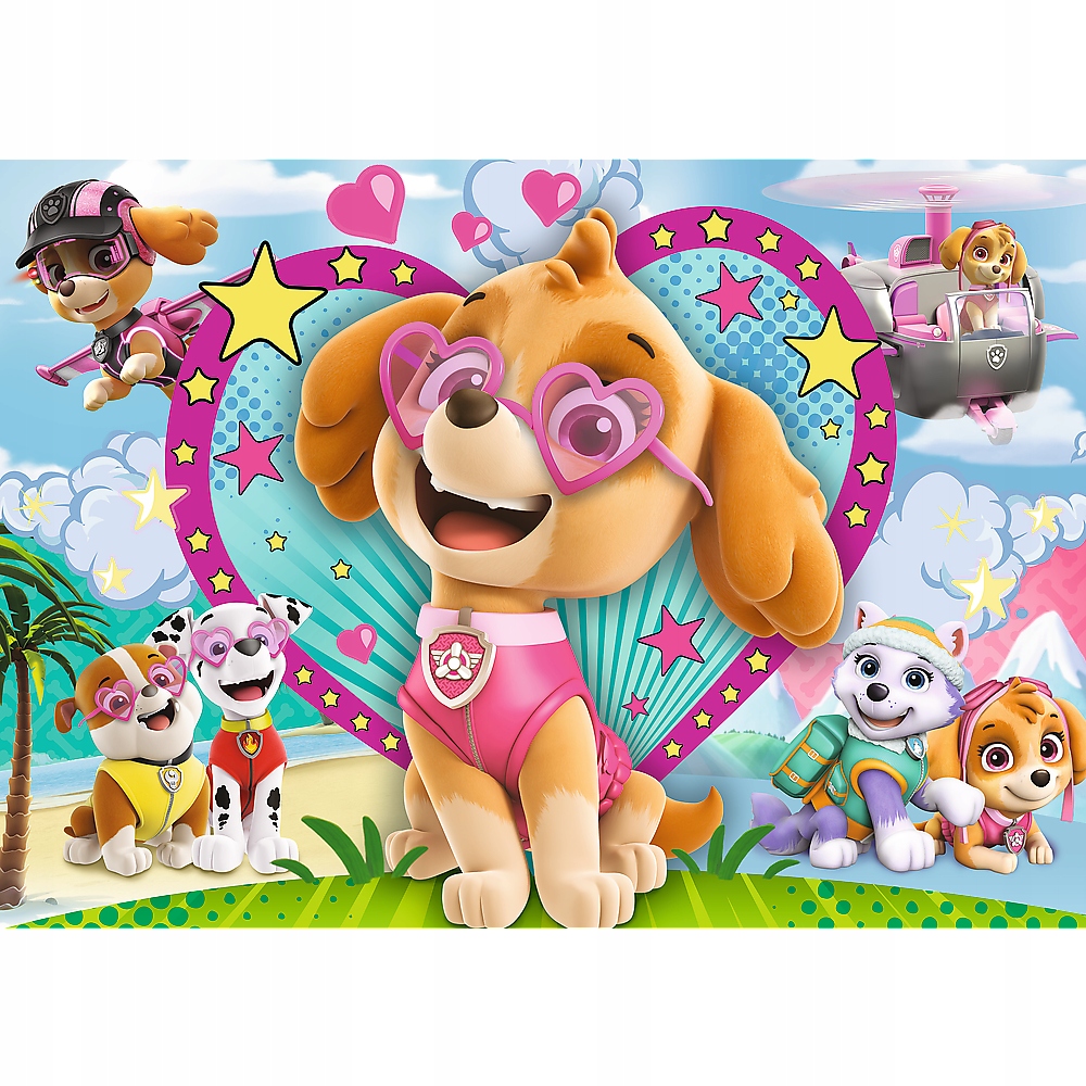 

Puzzle 100 Brokat Psi Patrol Skye 5+ Trefl