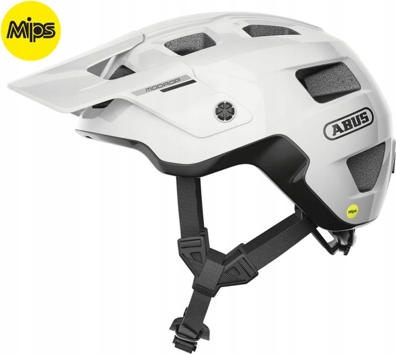 Abus Modrop Mips Mtb kask shiny white M 54-58cm