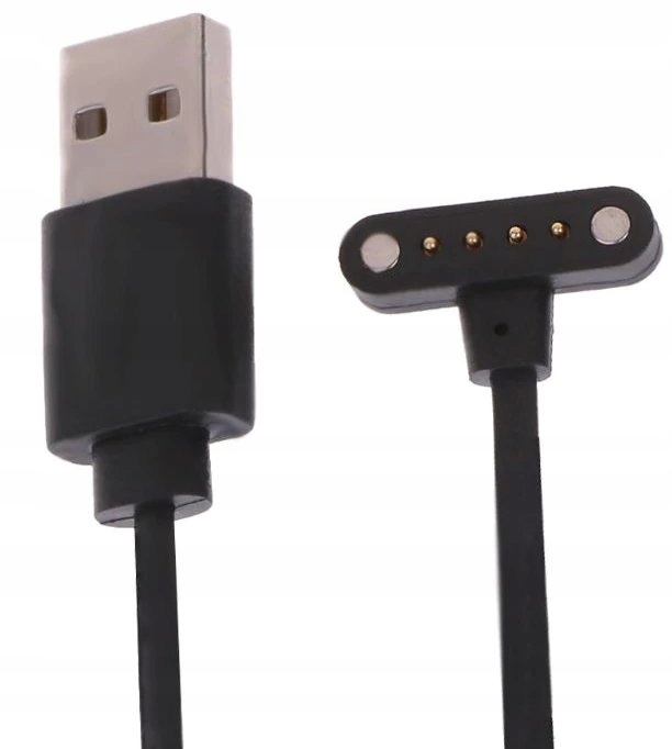 

Kabel Usb Ładowarka Smartwatch 4PIN 9mm Uniwersaln