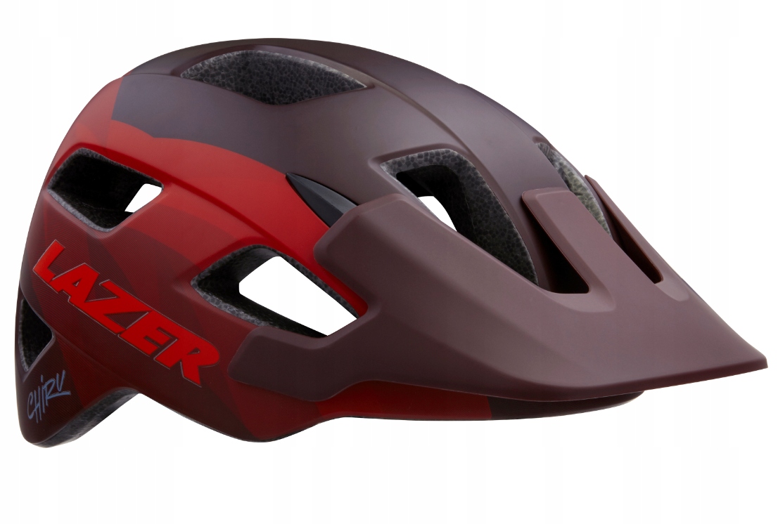 Helma Lazer Chiru červená matná velikost L Turnfit+ Mips Virginia Tech. 5*