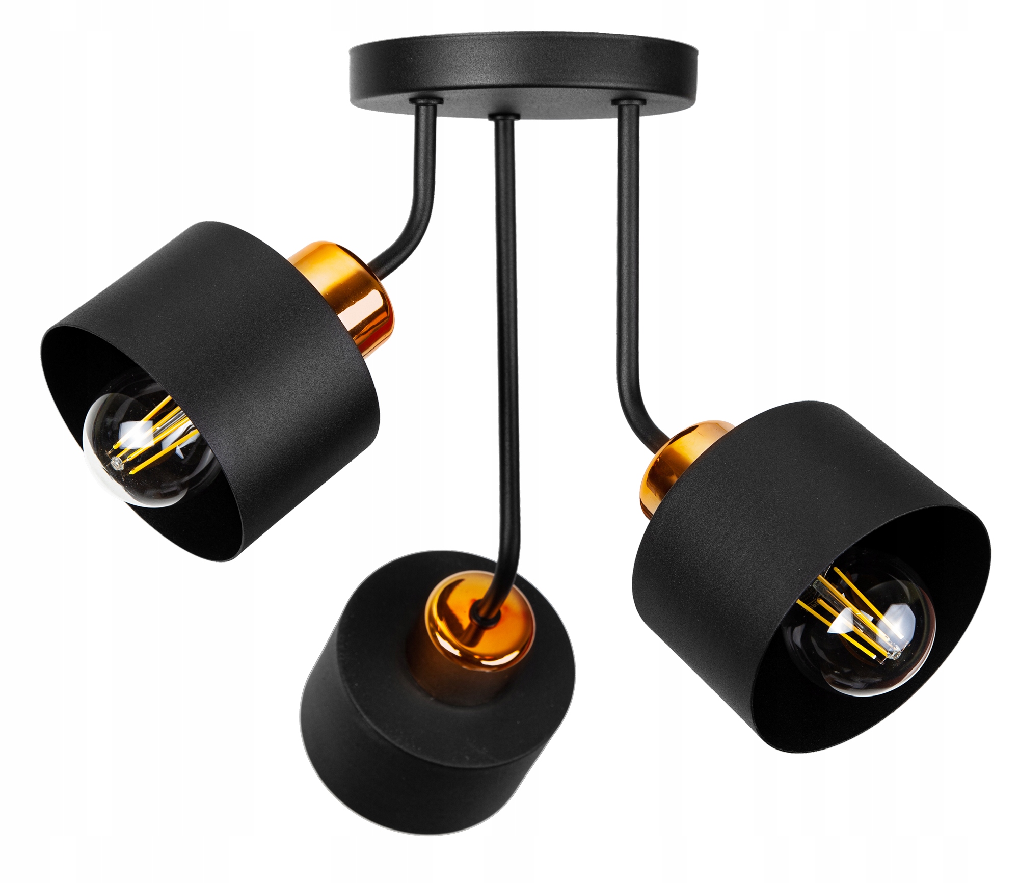 

Lampa Sufitowa Plafon Żyrandol Loft Edison Led