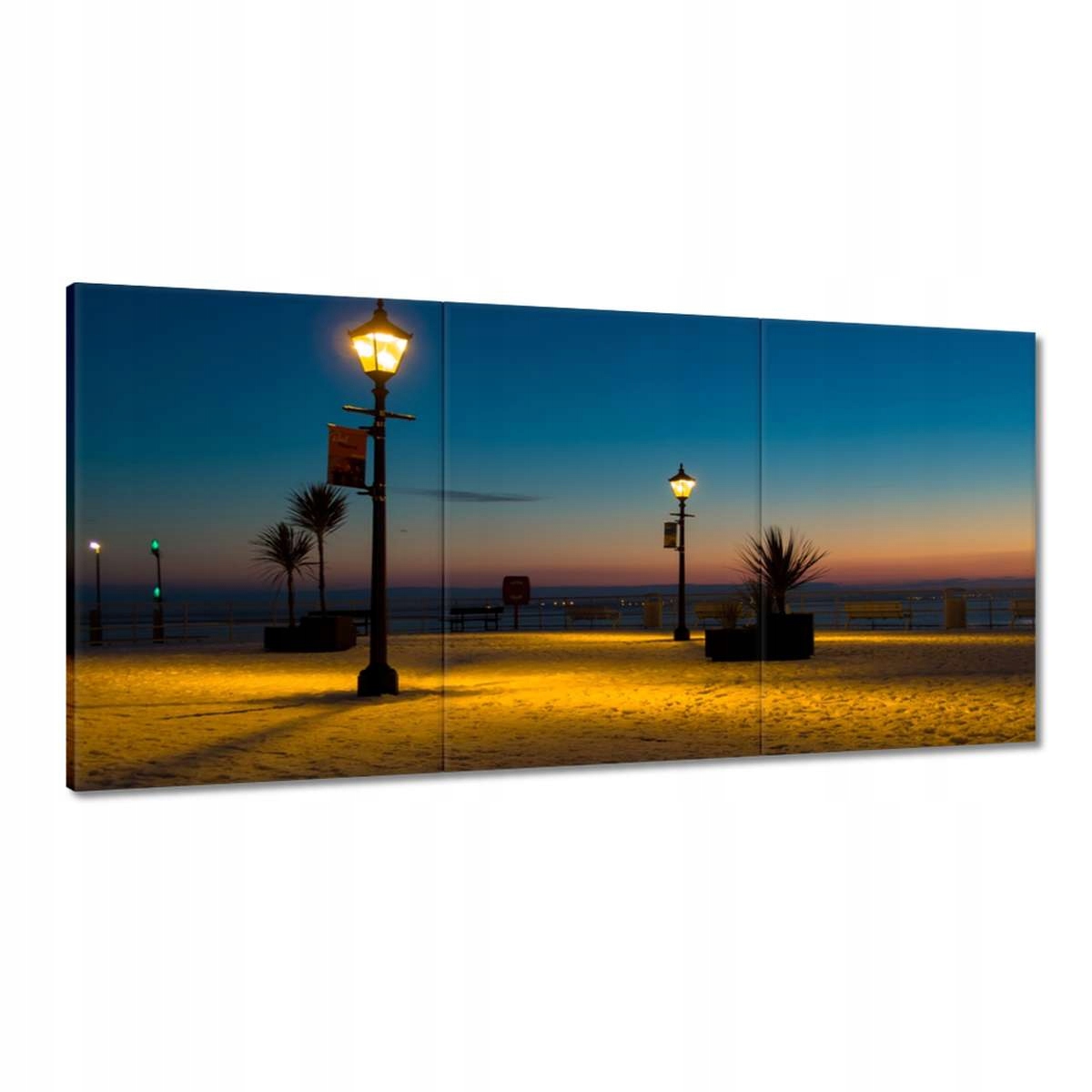 Obrazy 180x90 Majáky na pláži