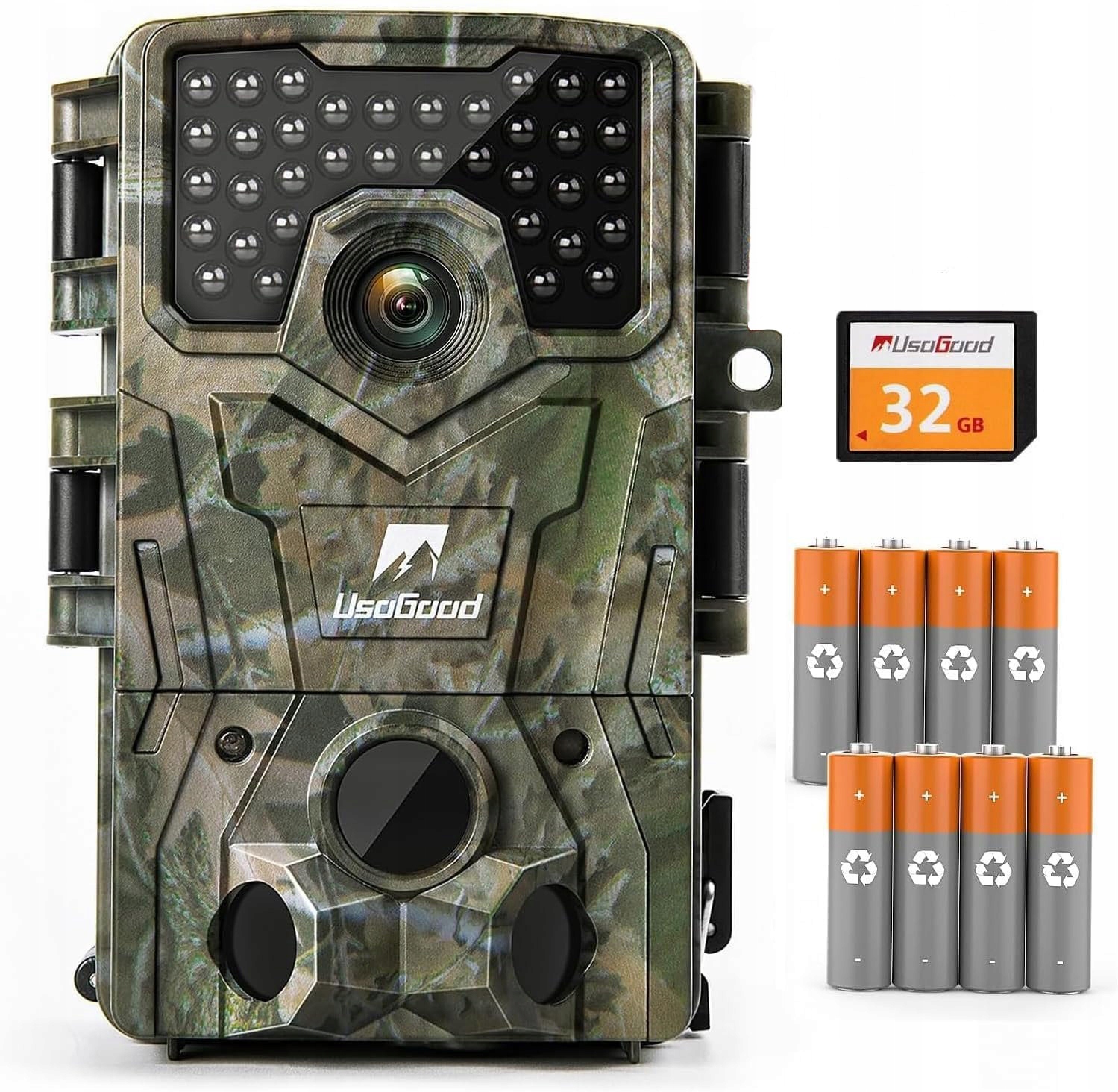 Fotopast Full Hd 4K 48Mpx 32G Ir 850nm Lesní Lovecká Kamera na baterie