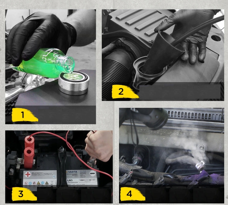 Tester Wykrywacz nieszczelnosci instalacji ukladow Marka Autool