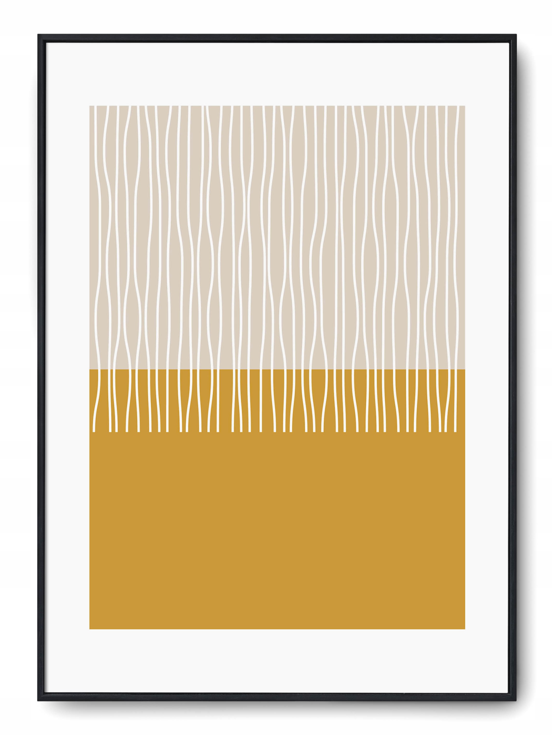 

Plakat r B2 50x70 cm Grafika Geometria Linie Kolor