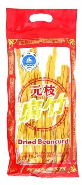 

Naturalne Tofu Suszone Skórka Yuba 200g laski Soja