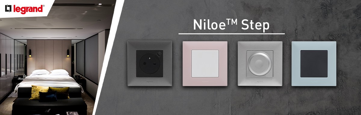 LEGRAND NILOE STEP ZAŚLEPKA CZARNY Kod producenta 863500