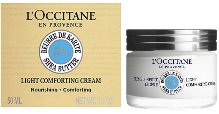 L'occitane Shea Light Comforting Cream Krem Do Twarzy 5% 50 ML