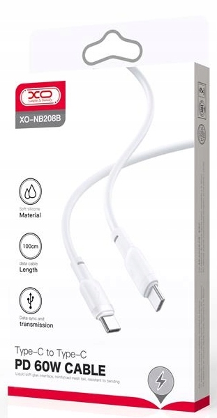 Szybki Kabel USB-C 1m PD 60W Quick Charge QC USB C EAN (GTIN) 6920680827510