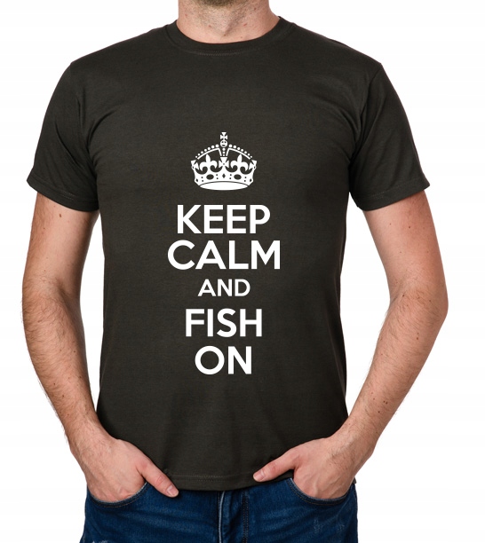 

koszulka Keep Calm And Fish On prezent