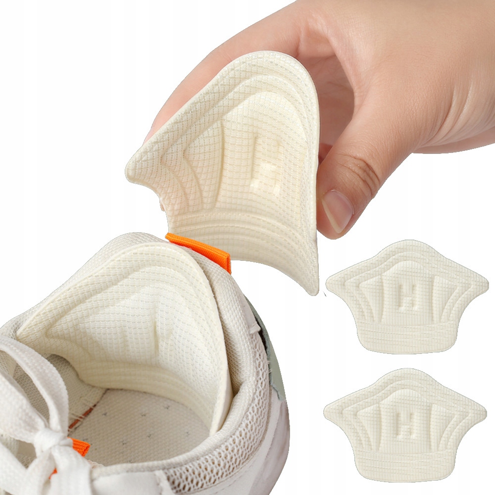 WKLEJANE ZAPIĘTKI DO BUTÓW PIANKOWE WKŁADKI OCHRONNE NA OBTARCIA PIĘTY PARA