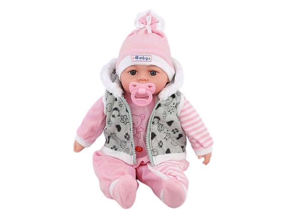 UBRANKO DLA LALKI BOBAS 45CM Marka Adar