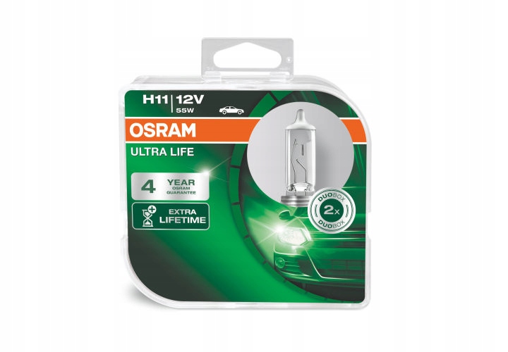 OSR64211 - OSRAM набір ламп H11 55W 12V PGJ19-2 ULTRA 642