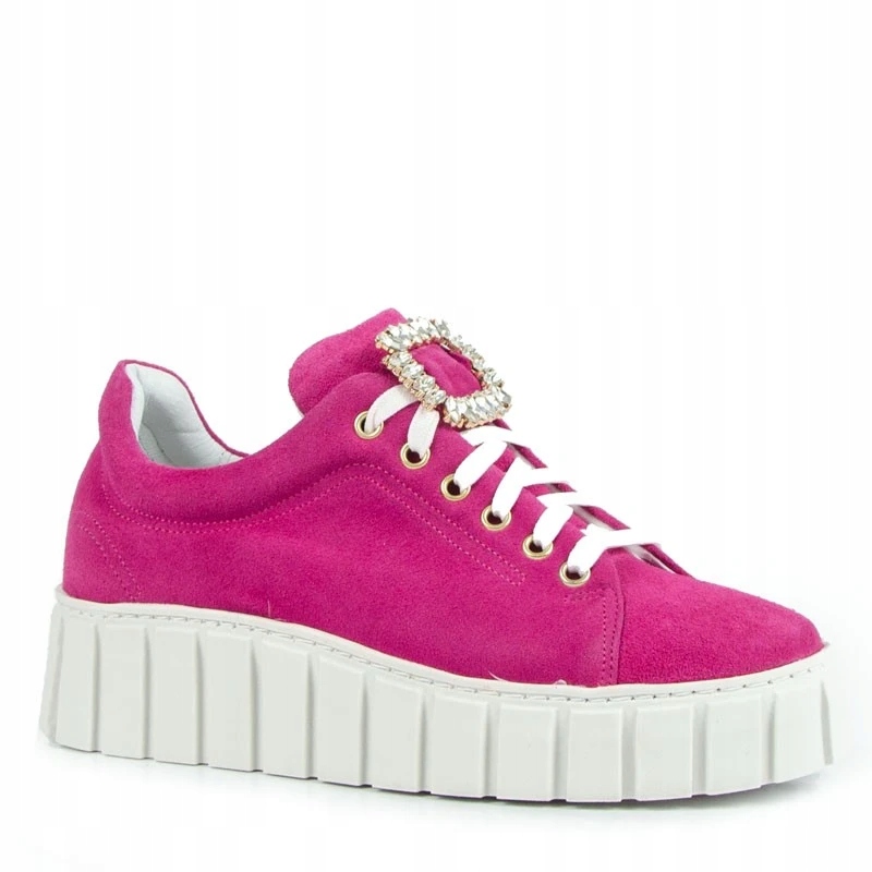 Karino 4795 Adidasy Tenisky Fuchsiová Kůže 38