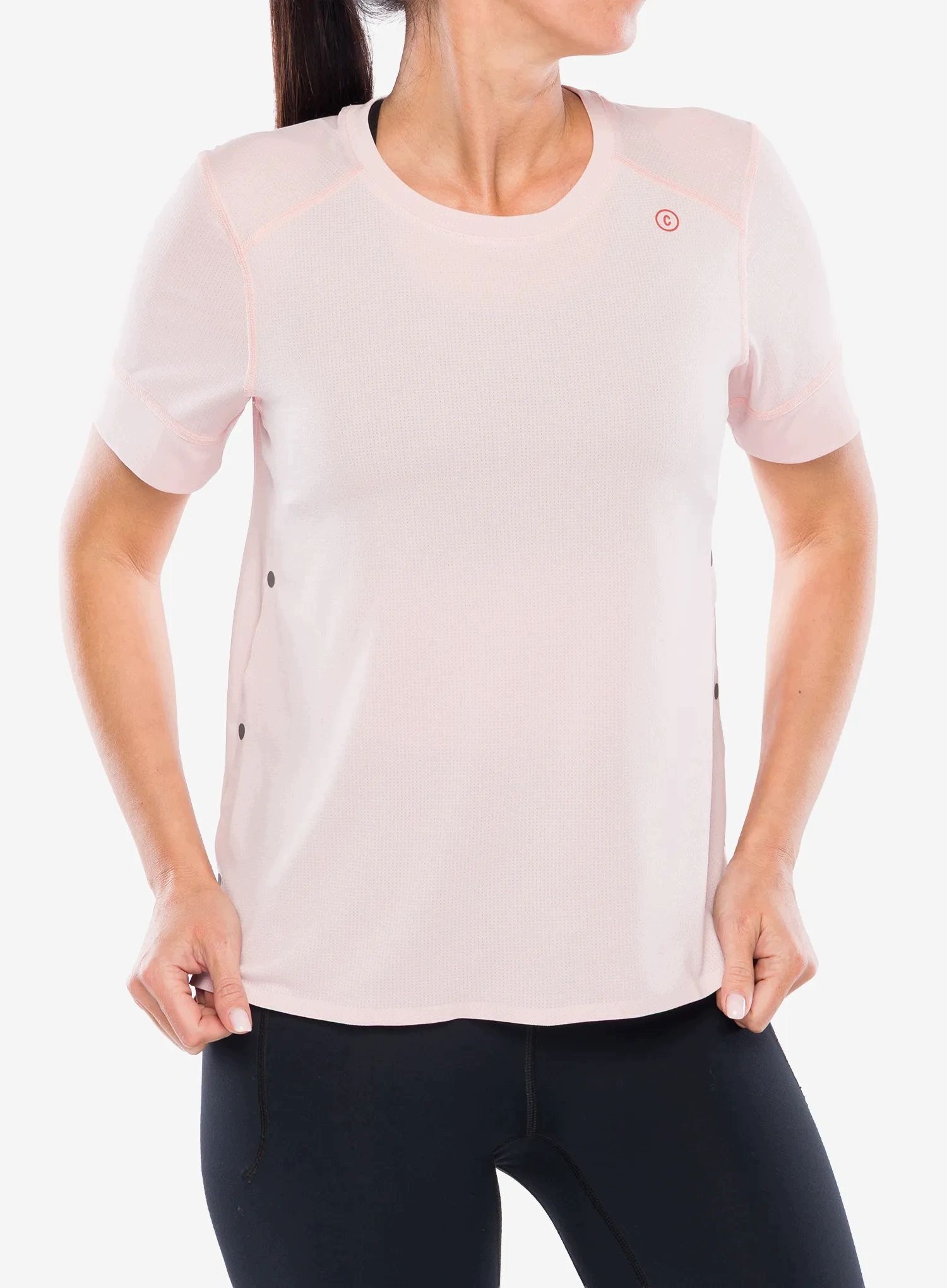 Dámské běžecké tričko Ciele Fst T-Shirt peachskin Xs