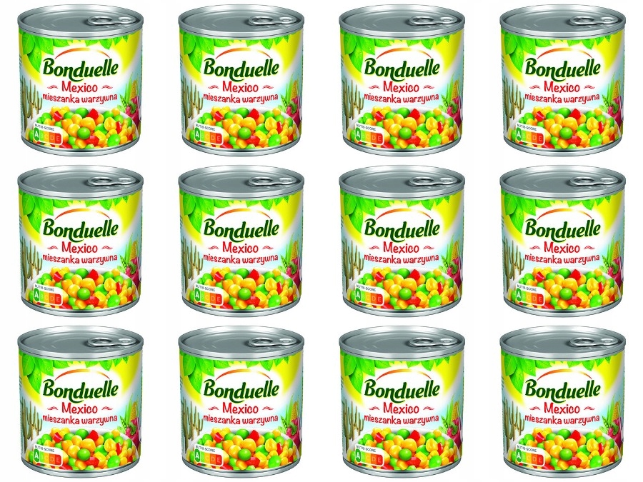 Levně 12 x 300 g Bonduelle Mexická směs Mexiko Svařovací