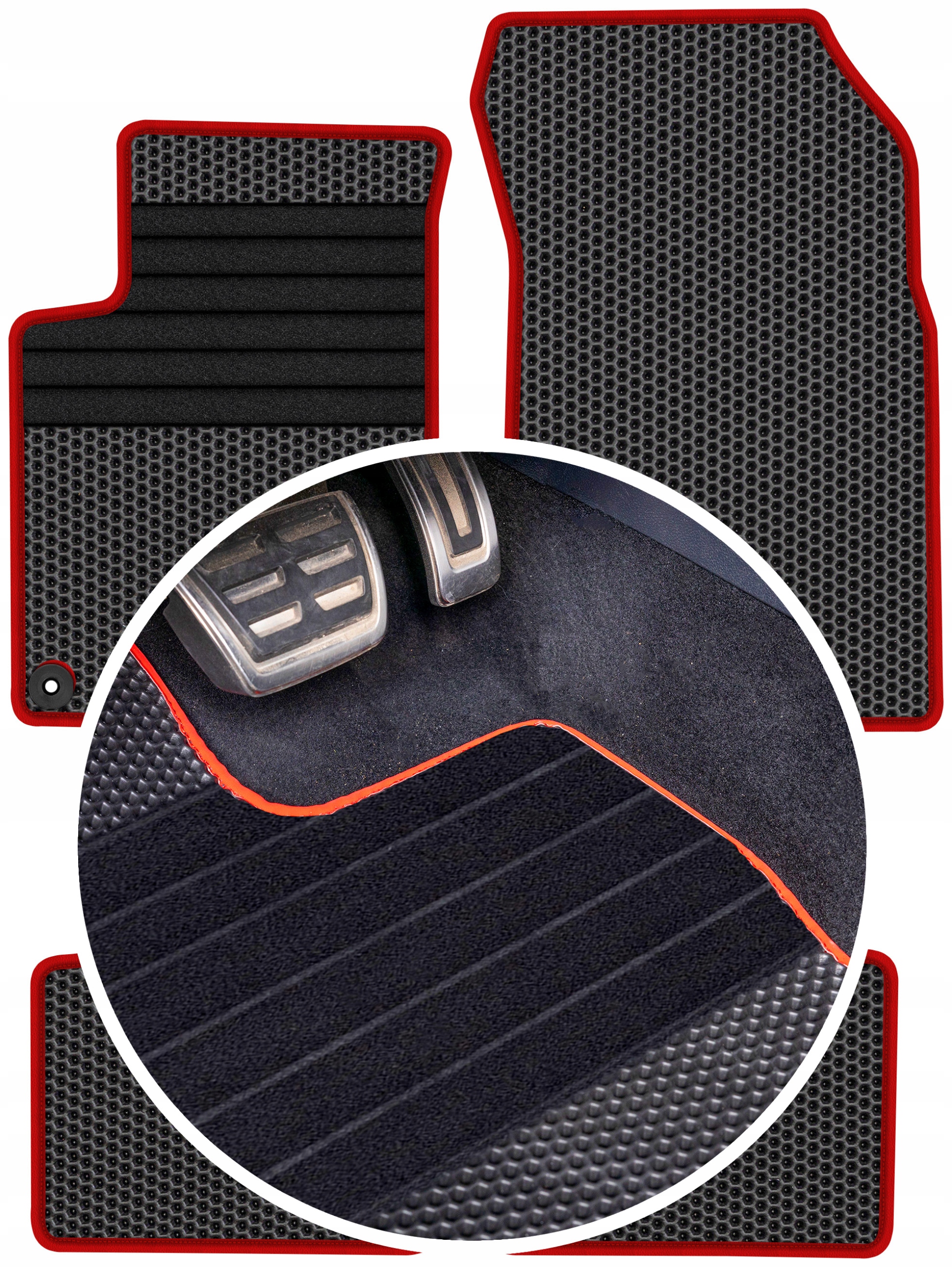 Citroen C4 III 2020 Gumové rohože Eva Eternity Plastry Medu