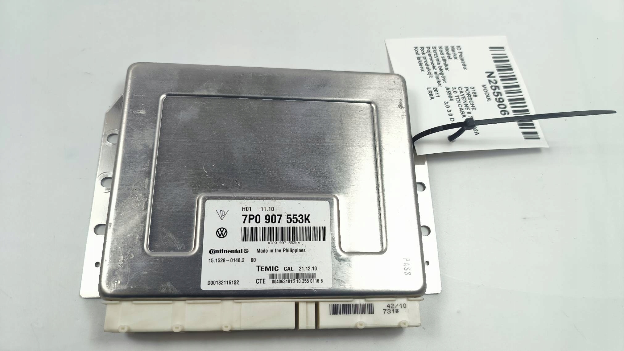 Module 7P0907553K PORSCHE CAYENNE II 7P5 92A
