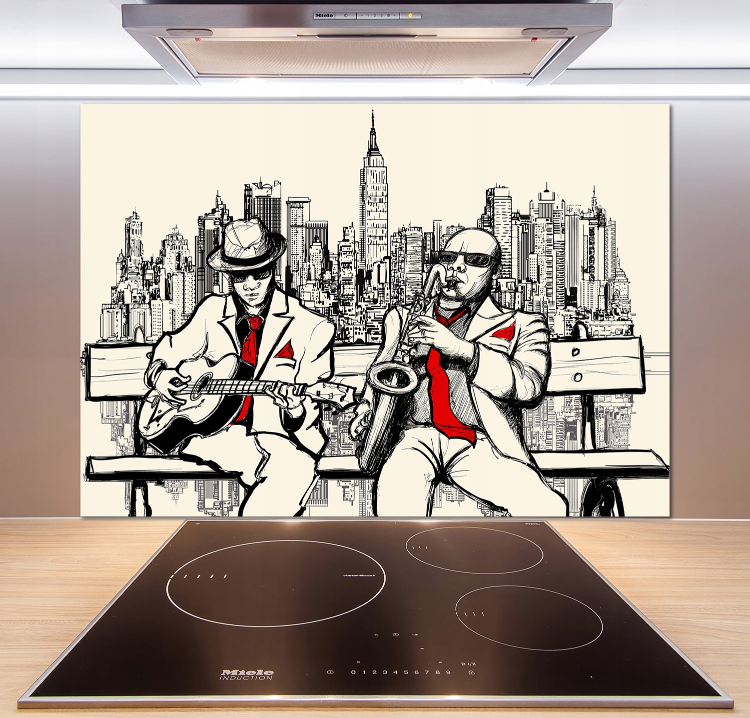 

Panel do kuchni Nowy Jork Jazz 100x70 cm + Klej