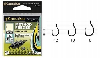 

Haczyk Bezzadziorowy Kamatsu Method Feeder hak 8