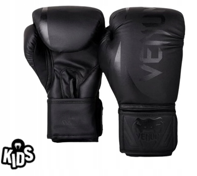 Venum Boxerské rukavice pro děti Challenger Kids Black/Black 6OZ