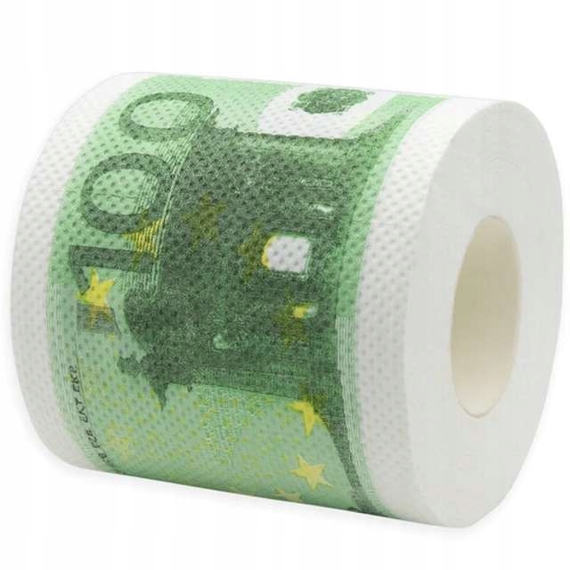 

Papier toaletowy 100 Euro urodzinowy 18