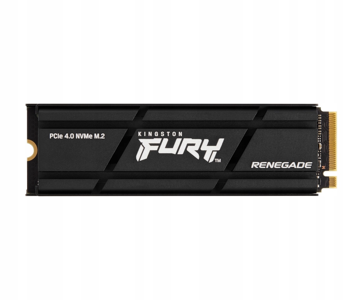 KINGSTON FURY Renegade 1TB SSD with Heatsink, M.2, PCIe 4.0 NVMe — 3