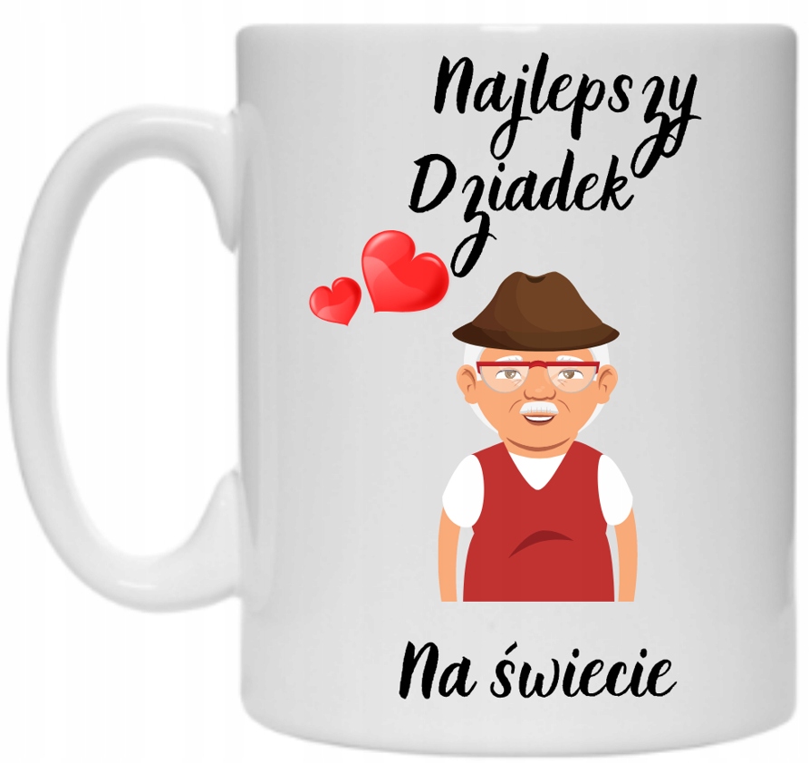 KUBEK NA DZIEŃ BABCI i DZIADKA, BABCIA, DZIADEK Marka inna