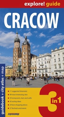 Kraków 3w1 przewodnik atlas mapa Exp Tanio!