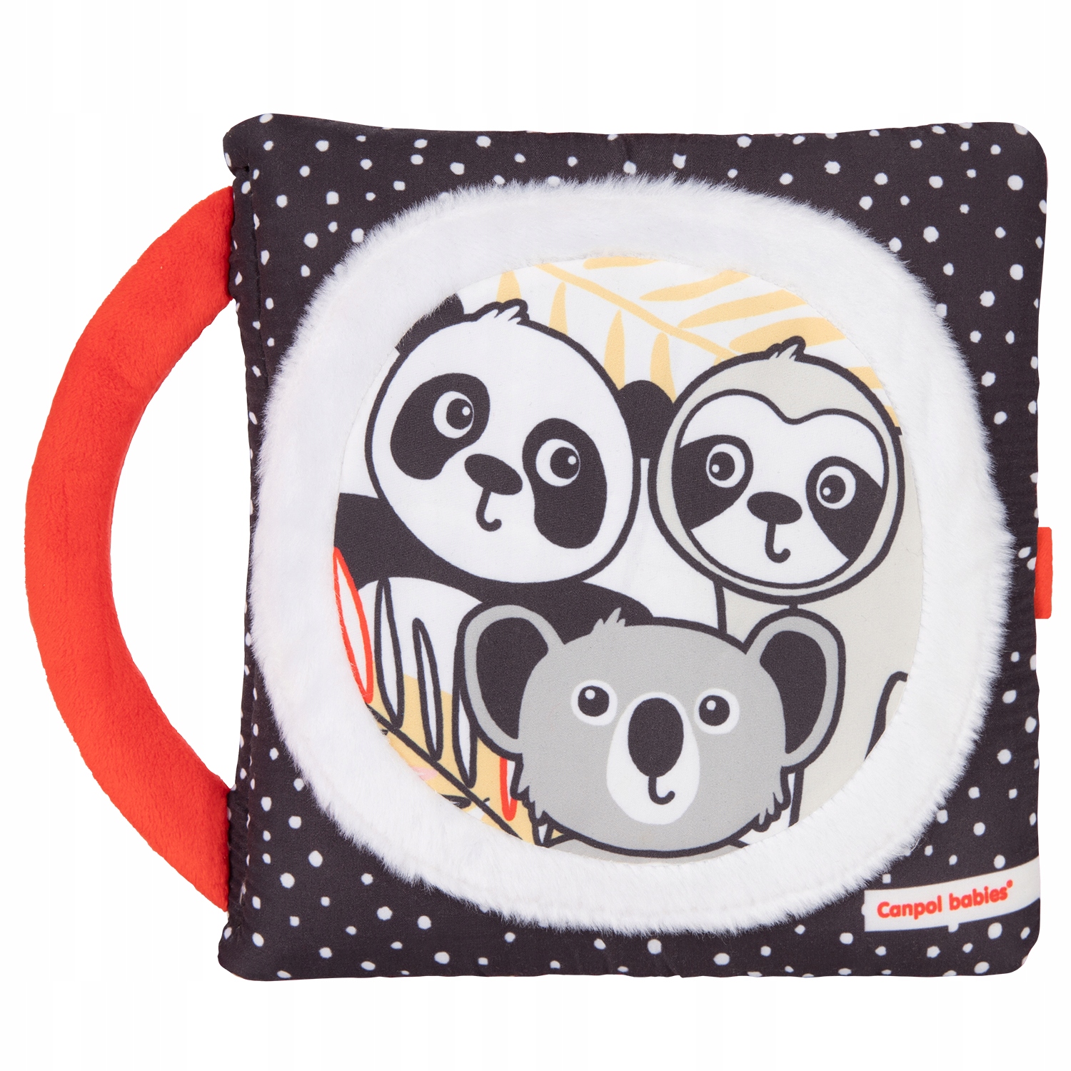 

Canpol Sensoryczna książeczka manipulacyjna Panda