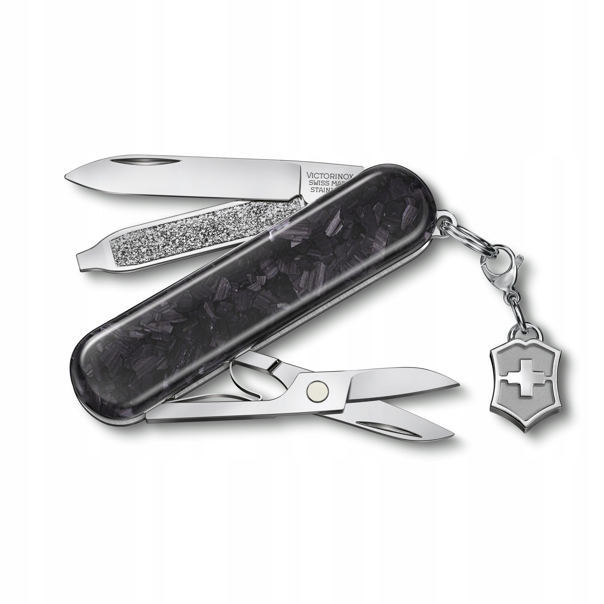 Victorinox 0.6221.90, scyzoryk Classic Sd Brilliant Carbon, 58 mm