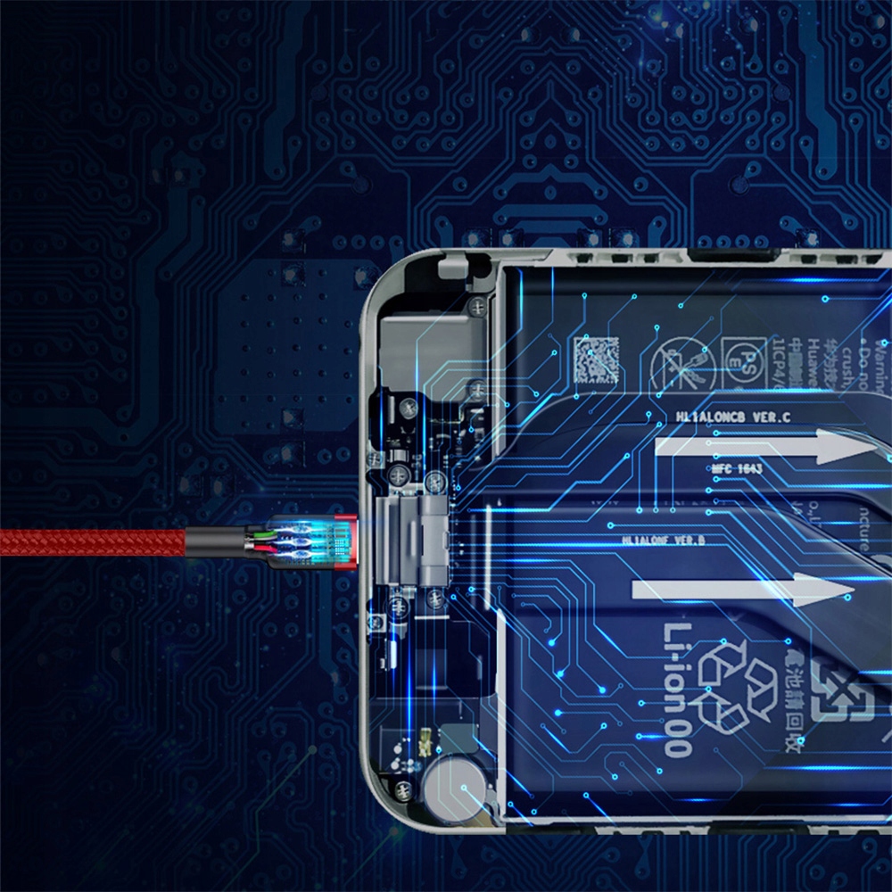 BASEUS KABEL PRZEWÓD ŁADUJĄCY USB-C POWER DELIVERY PD DO MACBOOK QC 3.0 1M Złącza USB typ C - USB typ C