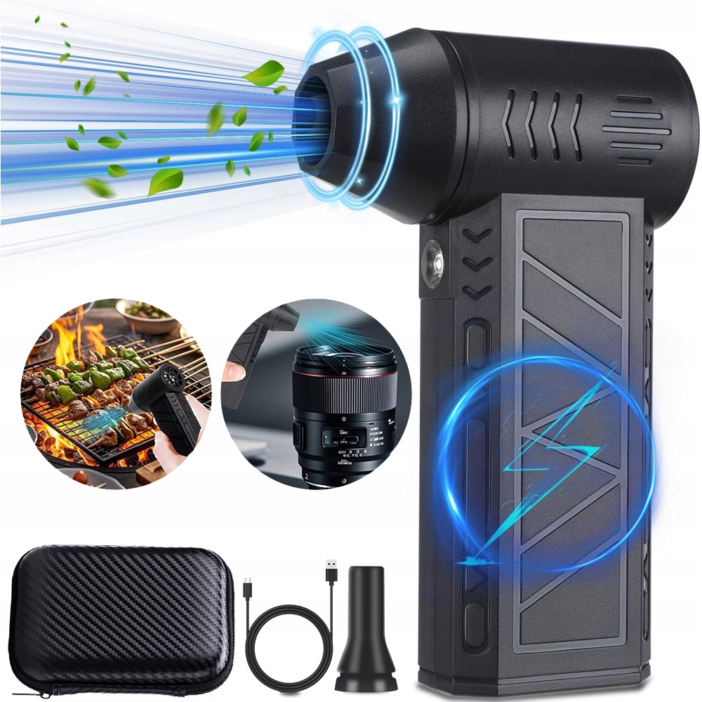Foukač Dmuchuś Mini Multifunkční Turbo JetFan Na Prach Počítače Usb