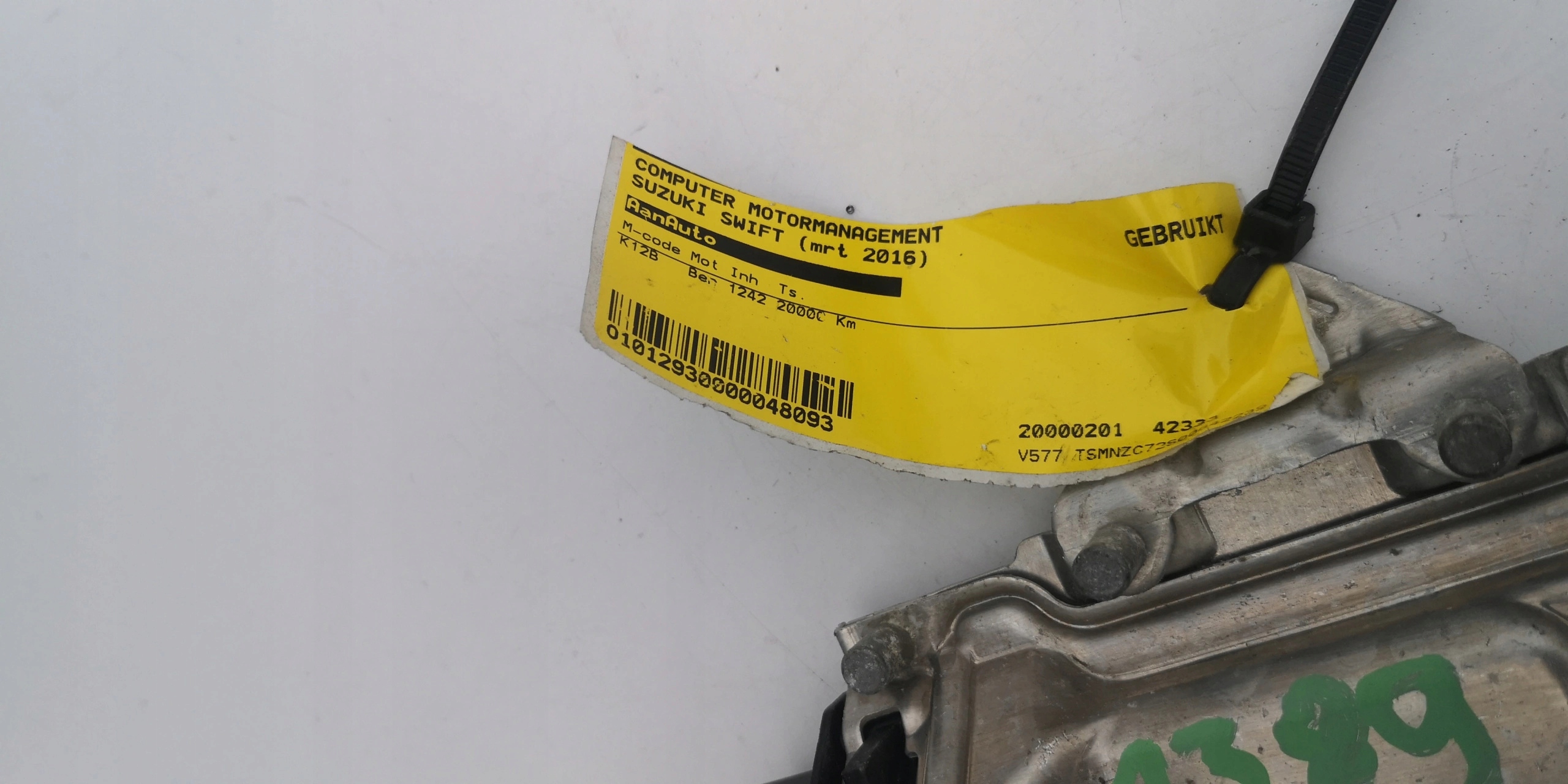 SUZUKI SWIFT 1.2B 0261S07288 33910-69L01 computer