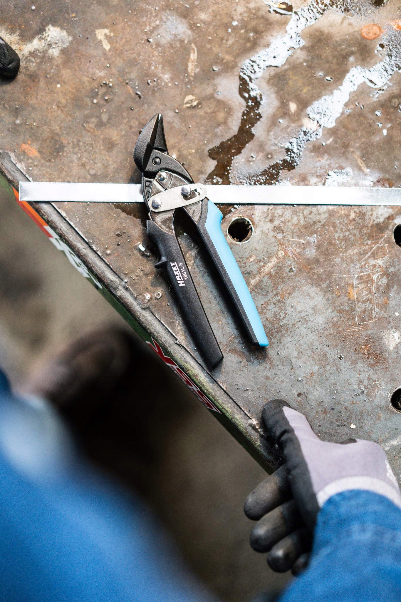 Hazet 1961L-3 idealne nożyce do cyny Marka Hazet