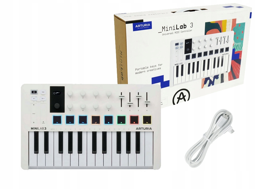 Arturia Minilab 3 White MIDI Klávesnice