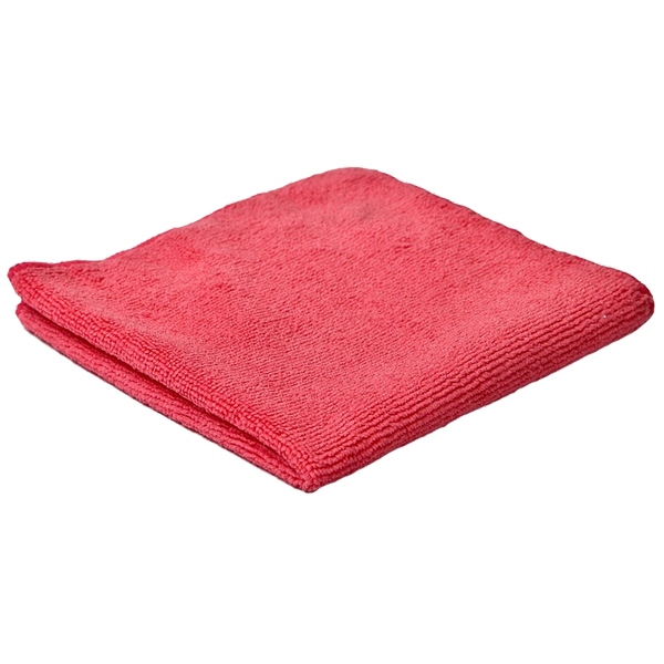 Ścierka z mikrofibry 30cm x 30 cm Czerwona 220g/m2