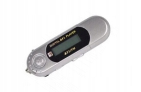 Odtwarzacz MP3 Pendrive M04 16GB Srebrny