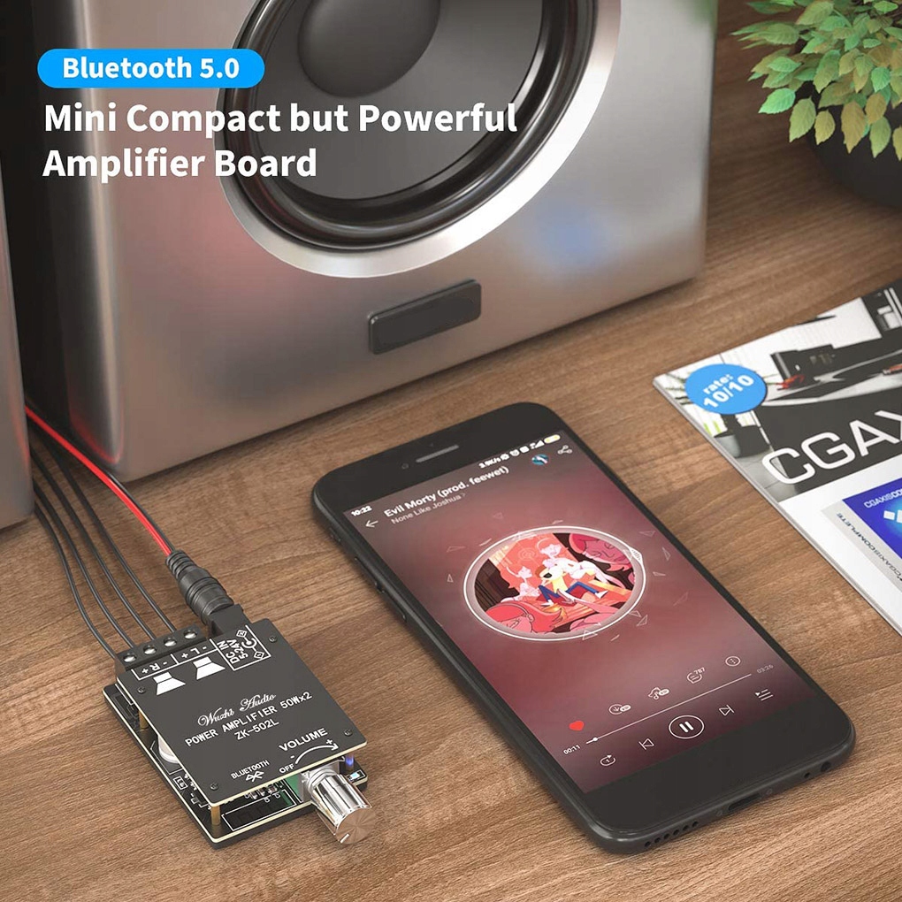 Płyta wzmacniacza mocy Cyfrowy głośnik modułu Model EL006022