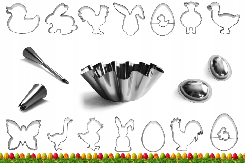 Foremka do ciastek GŁOWA ZAJĄCA 9,3 cm - wykrawacz Rodzaj forma do ciastek