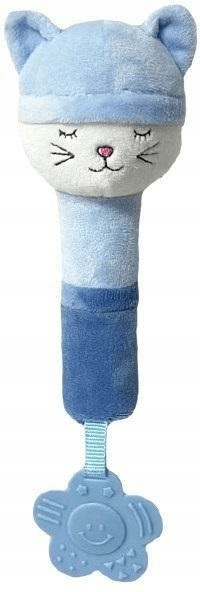 

Kotek niebieski z dźwiękiem 17cm